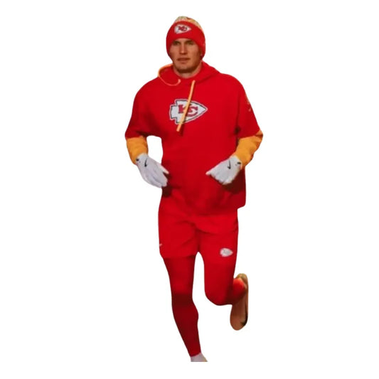 Kansas City Chiefs Sideline Club Red Hoodie