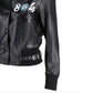Women’s 804 Black Bomber Leather Jacket