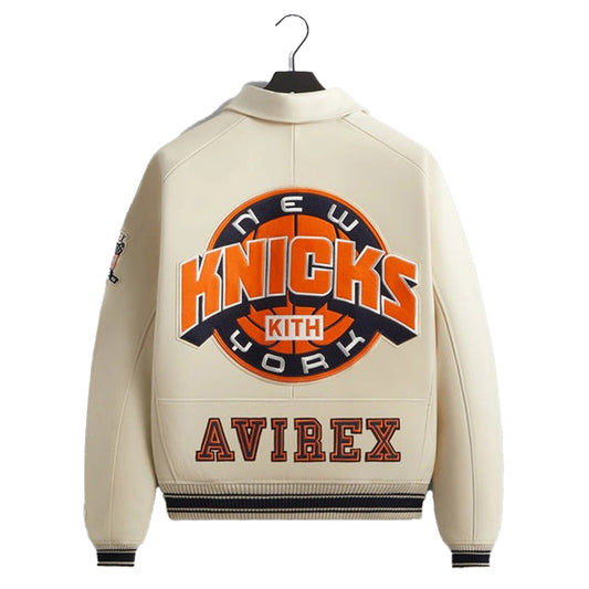 Kith & AVIREX for the New York Knicks Icon Jacket