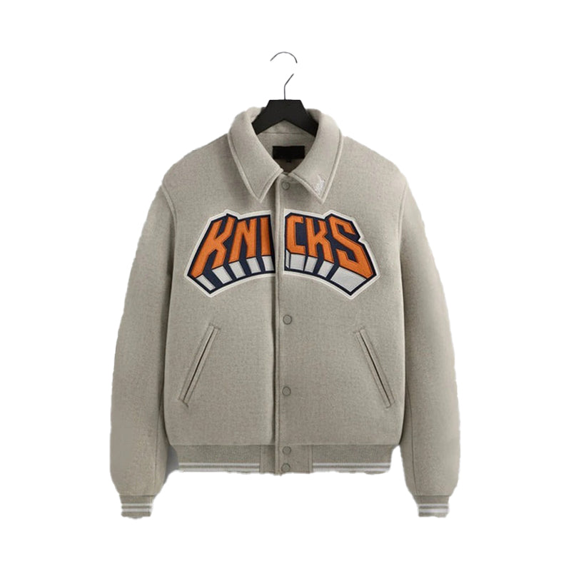ith for the New York Knicks Empire Wool Coaches Jacket