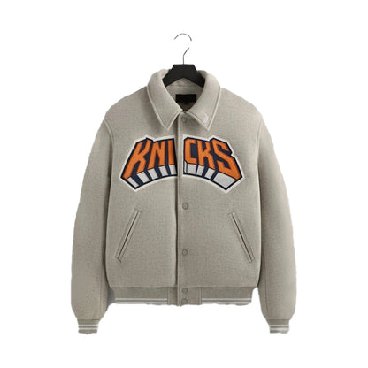 ith for the New York Knicks Empire Wool Coaches Jacket