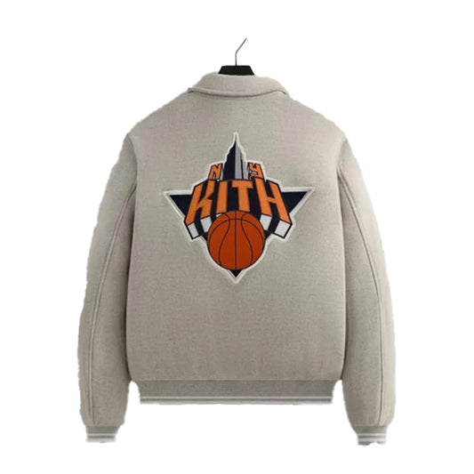 Kith for the New York Knicks Empire Wool Coaches Jacket