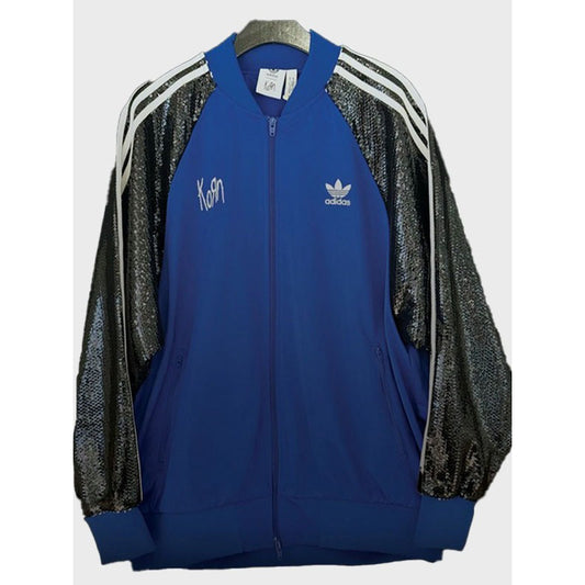 Korn x Adidas Black Sequin Tracksuit