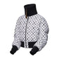LV 3D Monogram Cropped Puffer Jacket