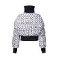 LV 3D Monogram Cropped Puffer Jacket