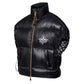 LV Drawstring Detail Technical Puffer Jacket