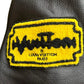 LV Letterman Yellow and Black Leather Jacket
