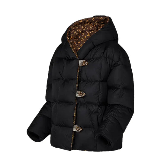 LV Long-Sleeved Pillow Puffer Jacket