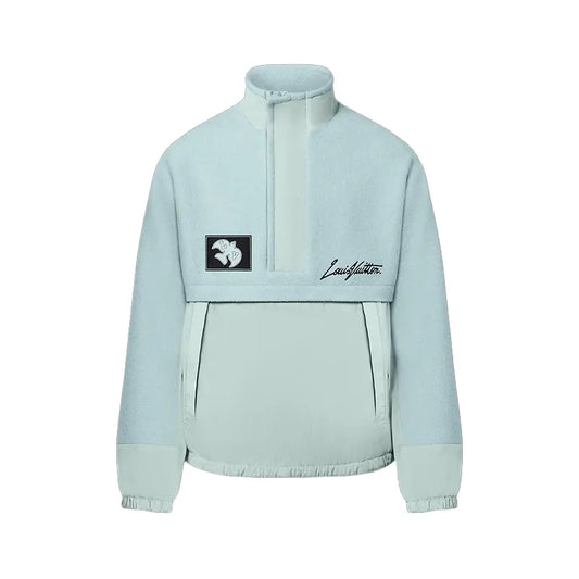 LV Mixed Material Anorak Jacket