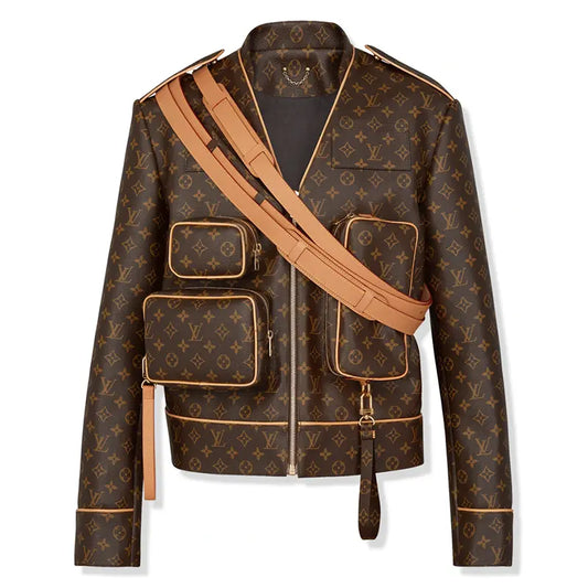 LV Monogram Admiral Brown Jacket