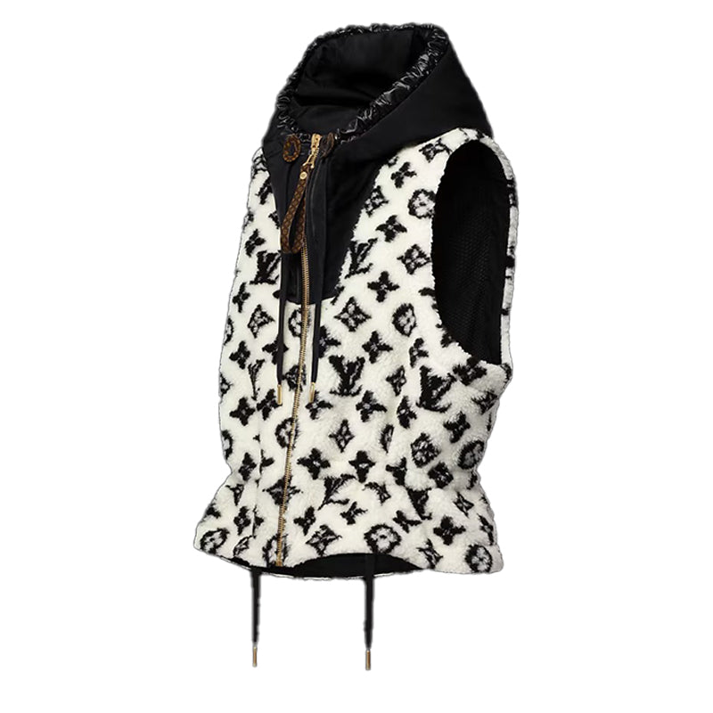 LV Monogram Teddy Peplum Gilet