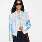 LV Reversible Map Print Bomber Jacket