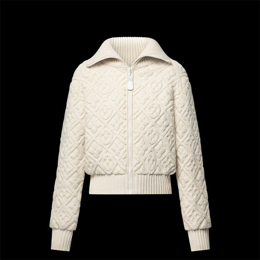 LV Shearling-Effect Monogram Jacket