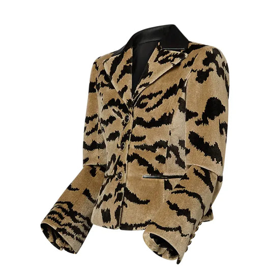 LV Velvet Tiger Blazer