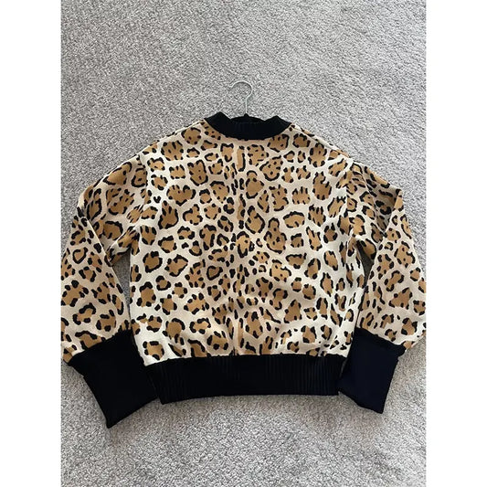 LV leopard print jacket