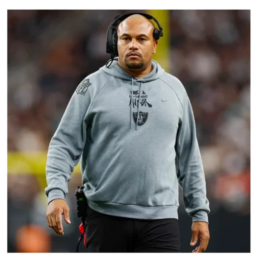 Antonio Pierce Raiders Be A Change Maker Grey Hoodie