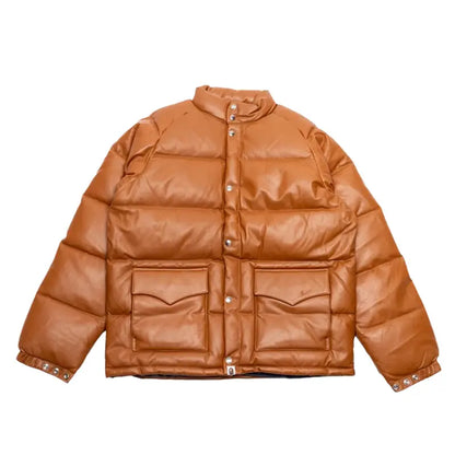 Leather Classic Down Jacket