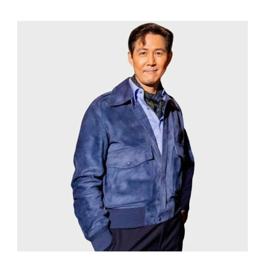 Squid Game S02 Lee Jung Jae Suede Leather Jacket