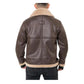 Leon Kennedy RE4 Men’s Brown Leather Jacket