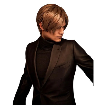 Leon-Kennedy-Resident-Evil-Black-Blazer