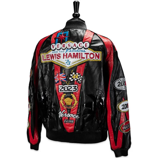 Lewis Hamilton’s Custom Versace Jacket