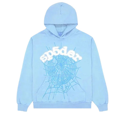 Light Blue Spider Hoodie