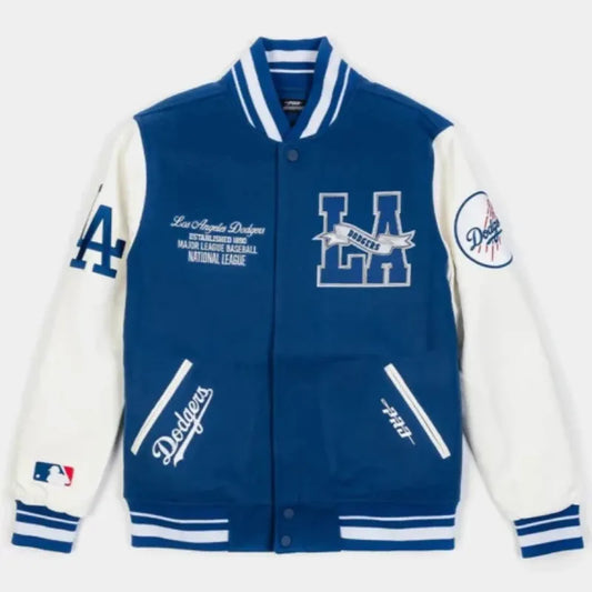 Los Angeles Dodgers Pennants Varsity Jacket