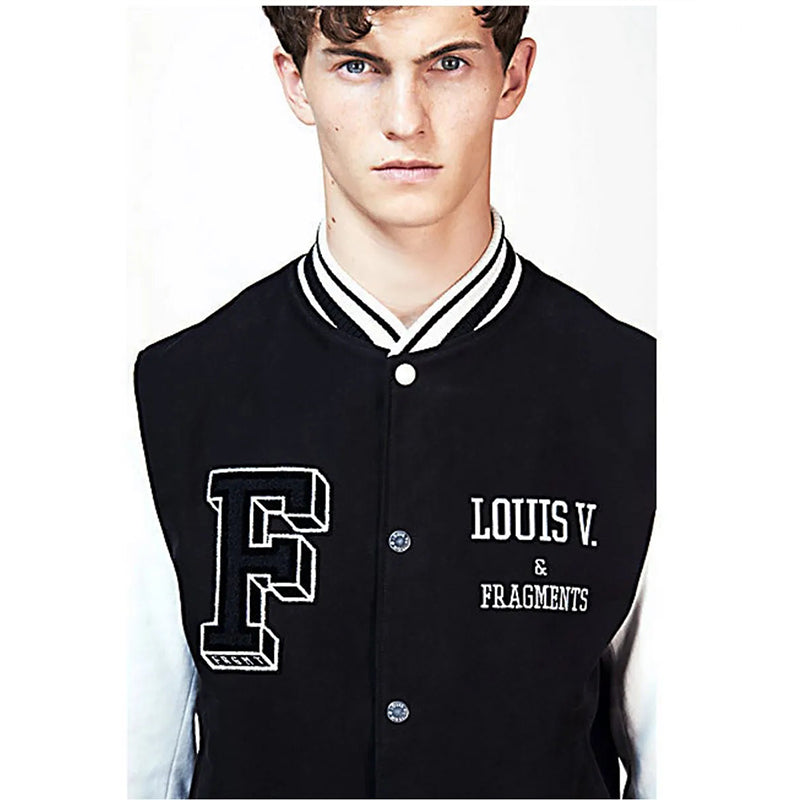 Louis Vuitton Fragment Letterman Varsity Jacket