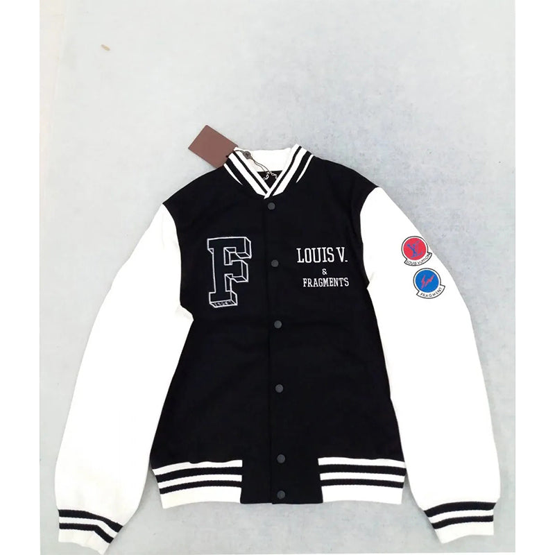 Louis Vuitton Fragment Letterman Varsity Jacket