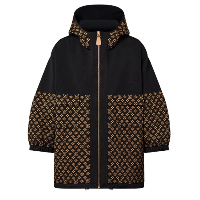 Louis Vuitton Monogram Jacquard Knit Jacket