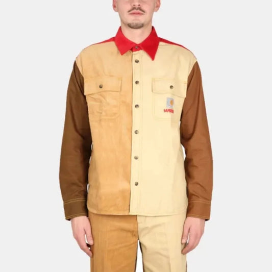 Marni x Carhartt Jalen Hurts Colorblock Jacket Front