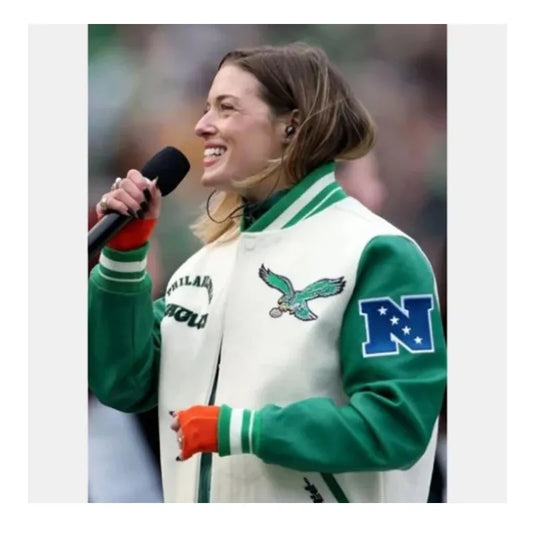 Mary Kate Morrissey Eagles Varsity Jacket