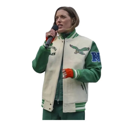 Mary Kate Morrissey Eagles Varsity Jacket