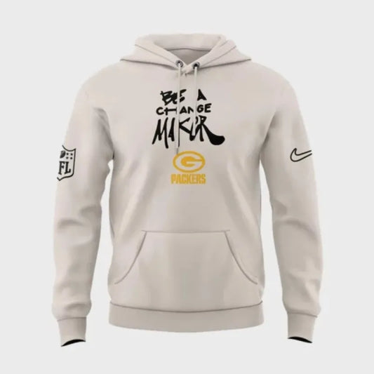 Matt LaFleur Packers Be A Change Maker Hoodie
