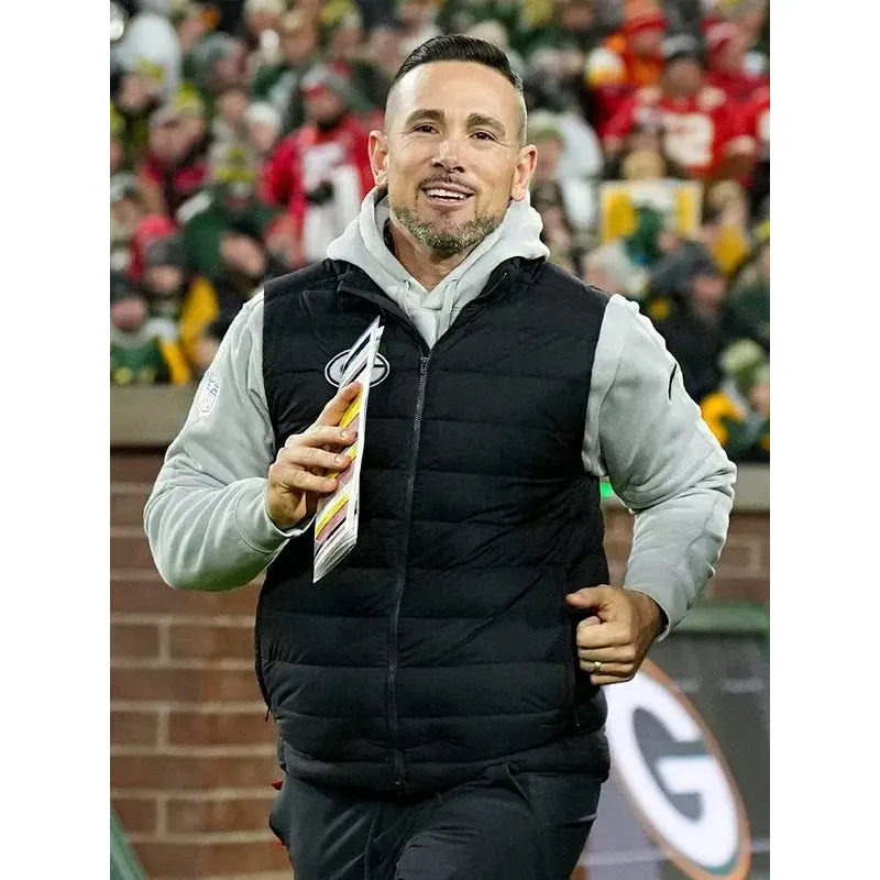 Matt Lafleur Green Bay Packers Puffer Vest