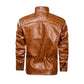 Men Brown Diamond Jacket