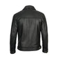 Men Simple Cafe Racer Jacket