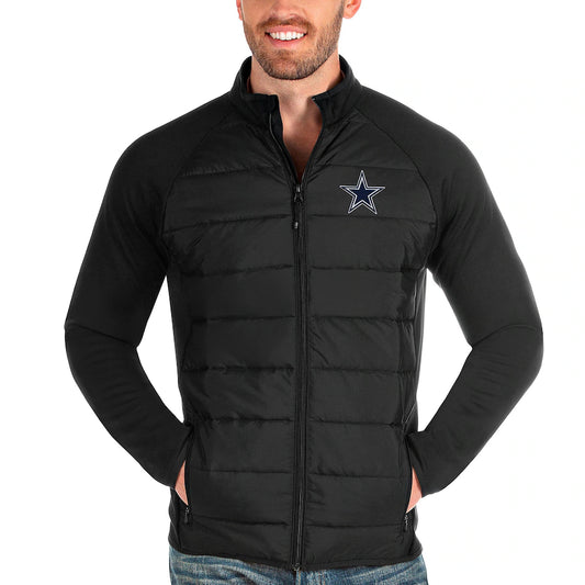 Men's Antigua Black Dallas Cowboys Altitude Jacket