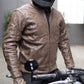 Men’s Brown Biker Leather Jackets