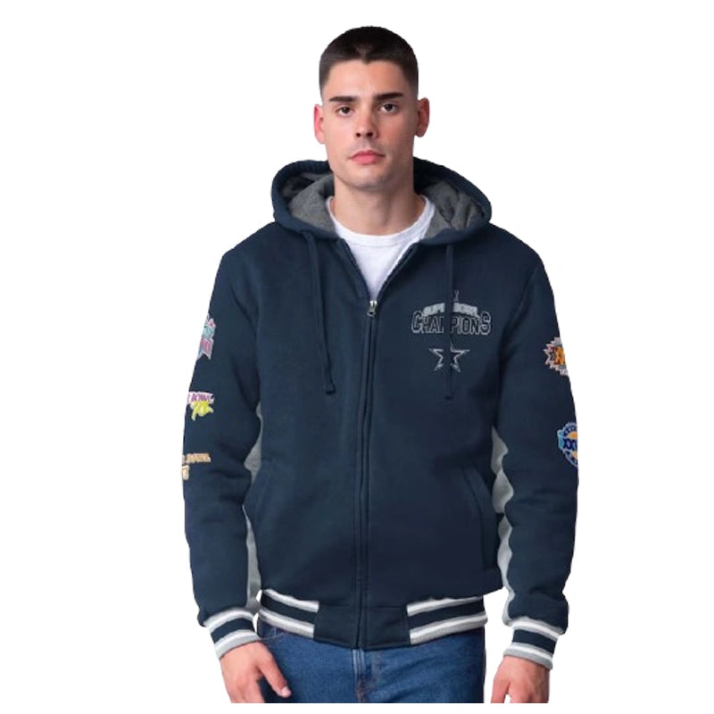 Men's Dallas Cowboys G-III Sports by Carl Banks Navy Hoodie