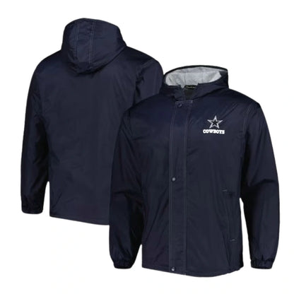 Men's Dunbrooke Navy Dallas Cowboys Logo Legacy Jacket