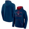 Men's Houston Texans Fanatics Navy Tiebreaker Pullover Hoodie