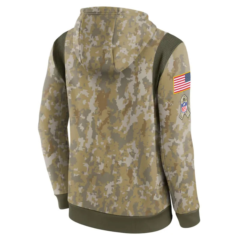 Men’s Houston Texans Nike Camo Salute Pullover Hoodie