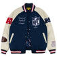 Men’s NFL Blue Letterman Full-Snap Jacket