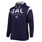 Men’s Navy Dallas Cowboys Big & Tall Pullover Hoodie