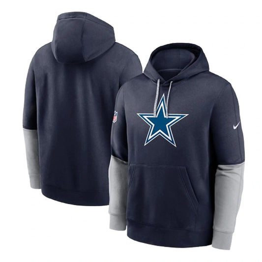Men's Nike Navy Dallas Cowboys 2024 Pullover Hoodie