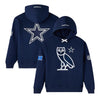Men's OVO Navy Dallas Cowboys Icon Team Hoodie
