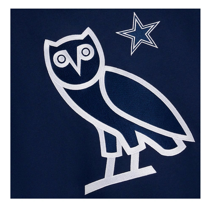 Men’s OVO Navy Dallas Cowboys Icon Team Hoodie