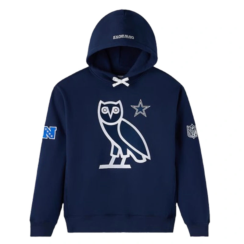 Men’s OVO Navy Dallas Cowboys Icon Team Hoodie