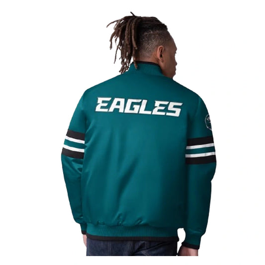 Men’s Philadelphia Eagles Starter Midnight Scout Varsity Jacket